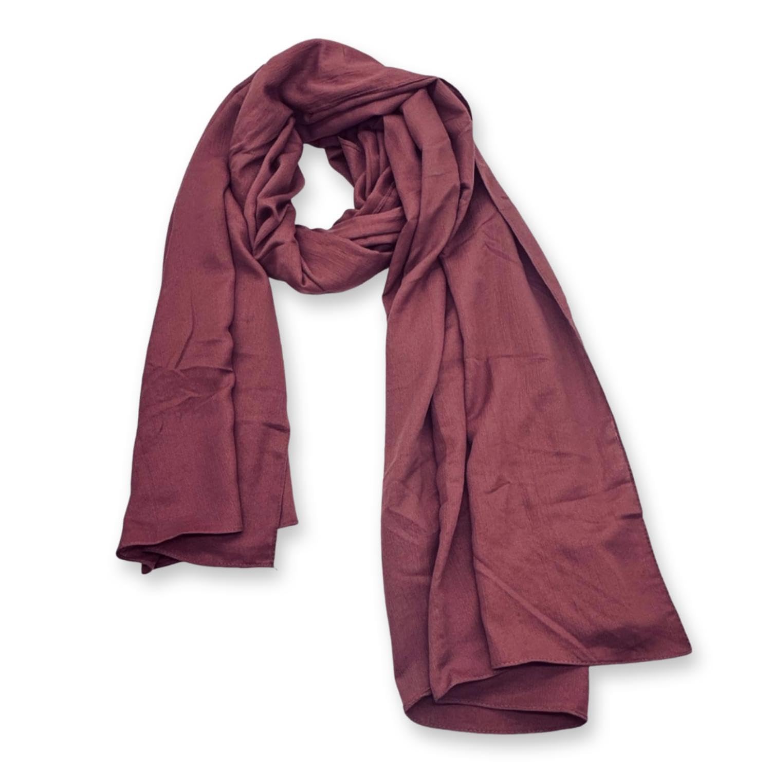 Cotton Linen Blend Fashion Scarf, travel scarf，Soft Breathable Fabric, Multiple Colors