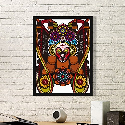 Material: The frame is made of wood. And there is a piece of Acrylic ( PMMA ) in front of the frame to protect your picture