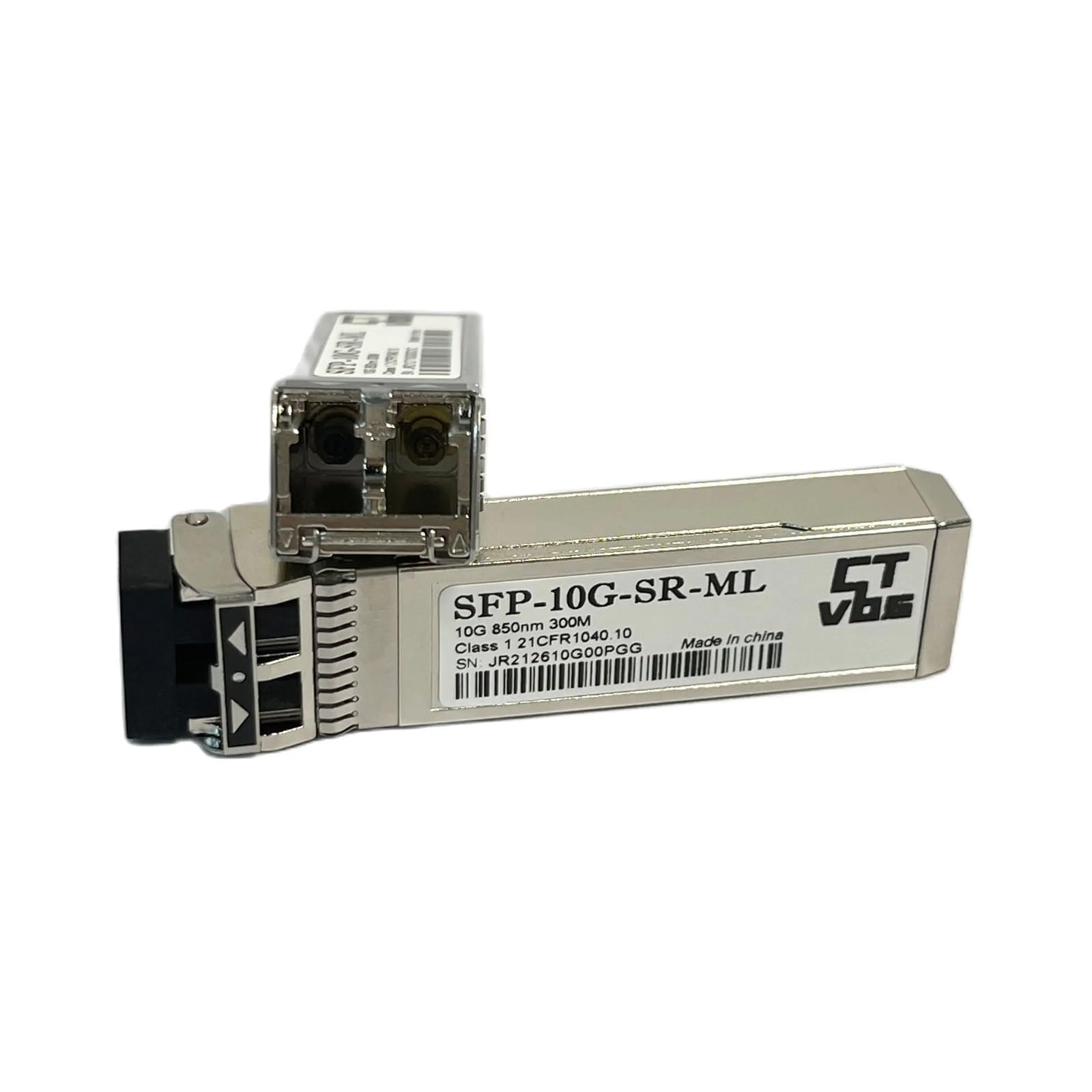 QBDJHWBT 10G SFP for MCX311A-XCAT Ethernet Adapter SFP-10G-SR LC Connector Multimode 850nm Fiber Optic Transceiver