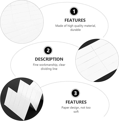 Miniatura 4 de NUOBESTY 5 piezas de clip de mano de obra colgante, etiqueta de carpetas de papel, etiqueta práctica para colgar carpeta ficha e insertos para