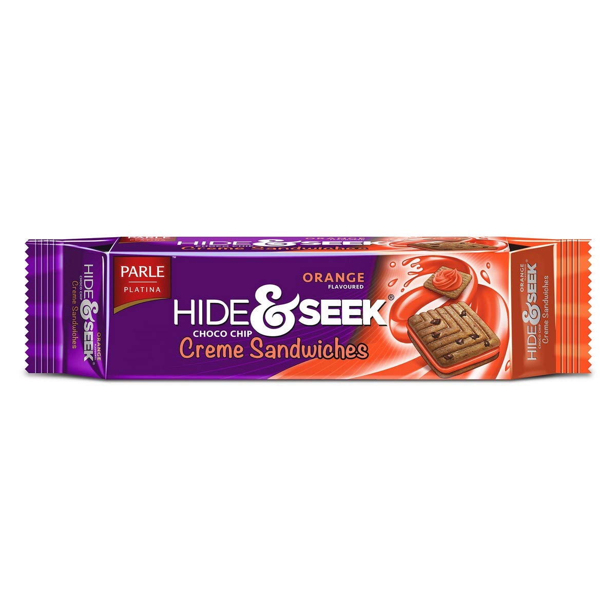 Parle Hide and Seek Fab Choco Chip Sandwich Cookies - Orange, 100Gram Pack (B0749T5YTG) Amazon Price History, Amazon Price Tracker