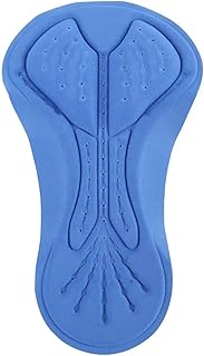 Almohadilla de gel para ciclismo para hombre, a prueba de golpes, color rosa, almohadilla acolchada para mujer, almohadilla de gel de silicona