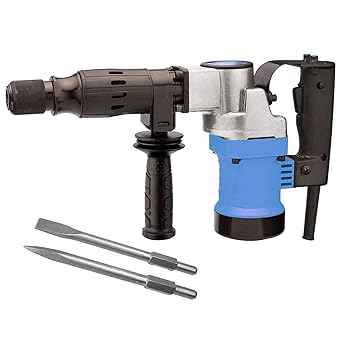 SMB TOOLS Demolition Hammer 5 kg Machine with Chisels Kommando/dawk/electro Breaker for Hammering Concrete and Heavy Wall