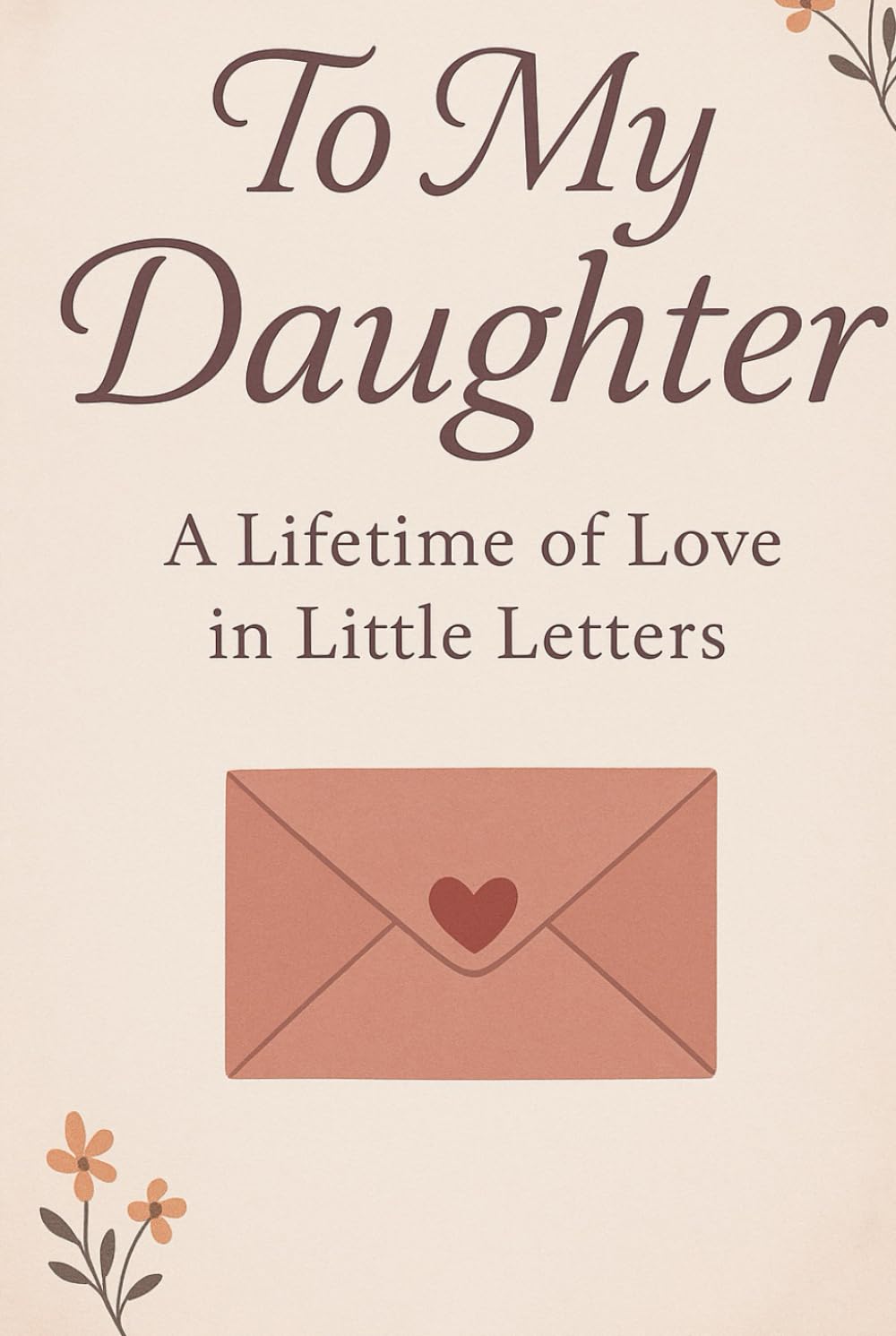 TO MY DAUGHTER: A Lifetime of Love in Little Letters perfect gift for birthday or remembrance for your daughter graduation gift
