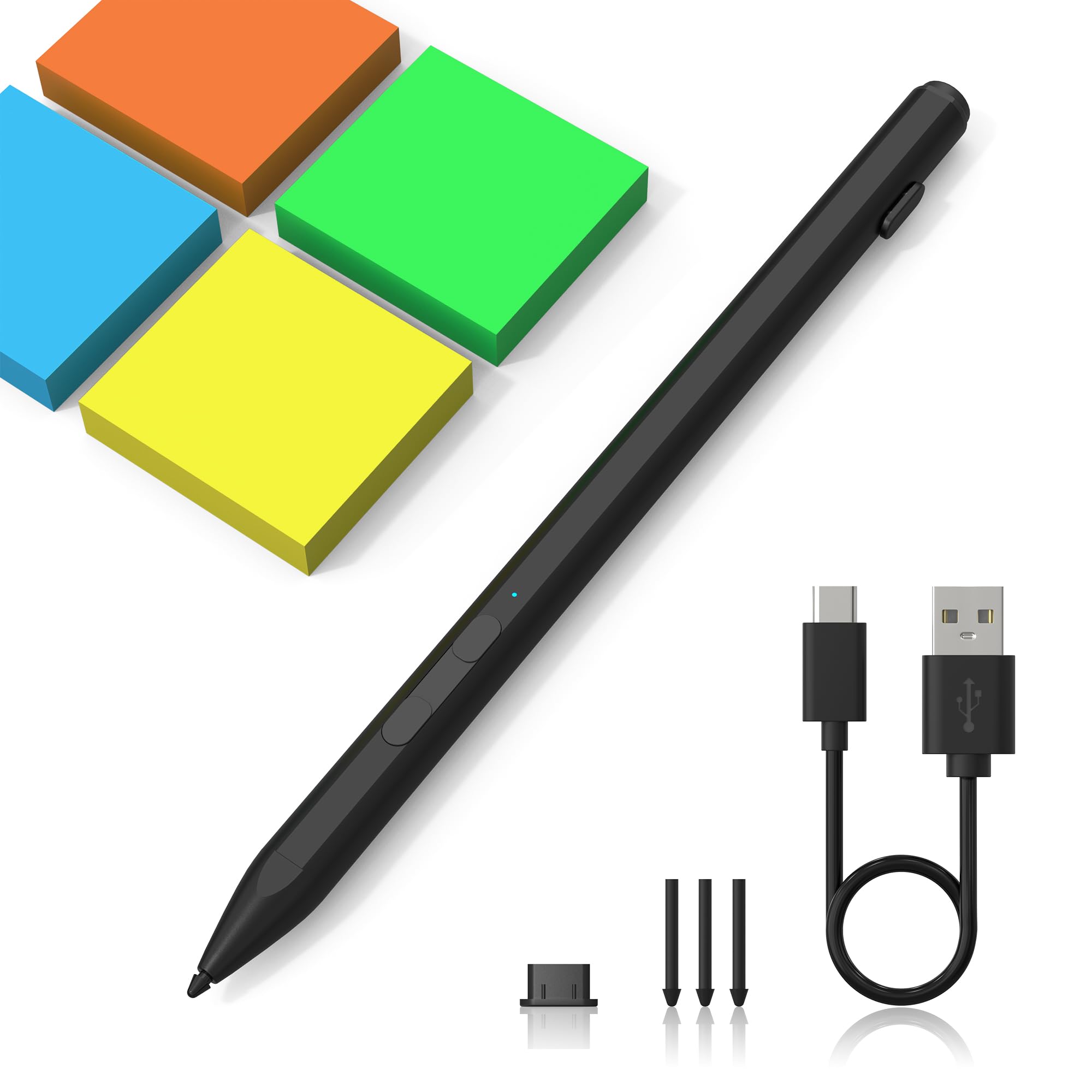 Amazon | Surface Pro ペン Surface用タッチペン Type-C高速充電 強い 