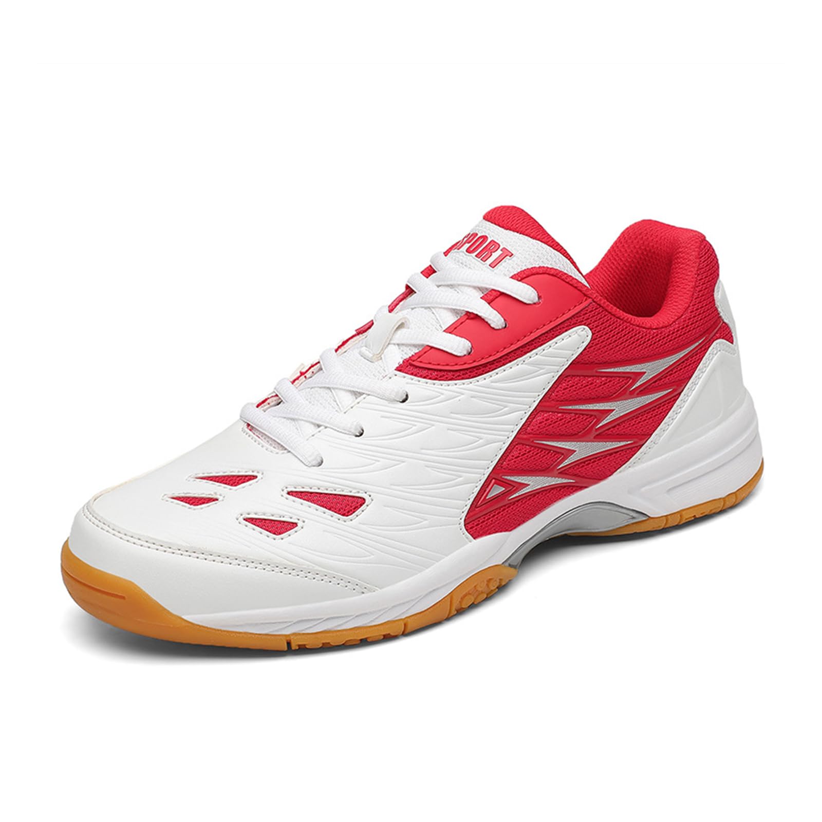 Hixingo Zapatillas Deportivas Hombre, Entrenamiento Corte Anti-Slip Zapatillas Hombre, 38-48 EU Zapatillas Running Hombre de Bádminton Tenis, Interior y Exterior Deportivas Hombre