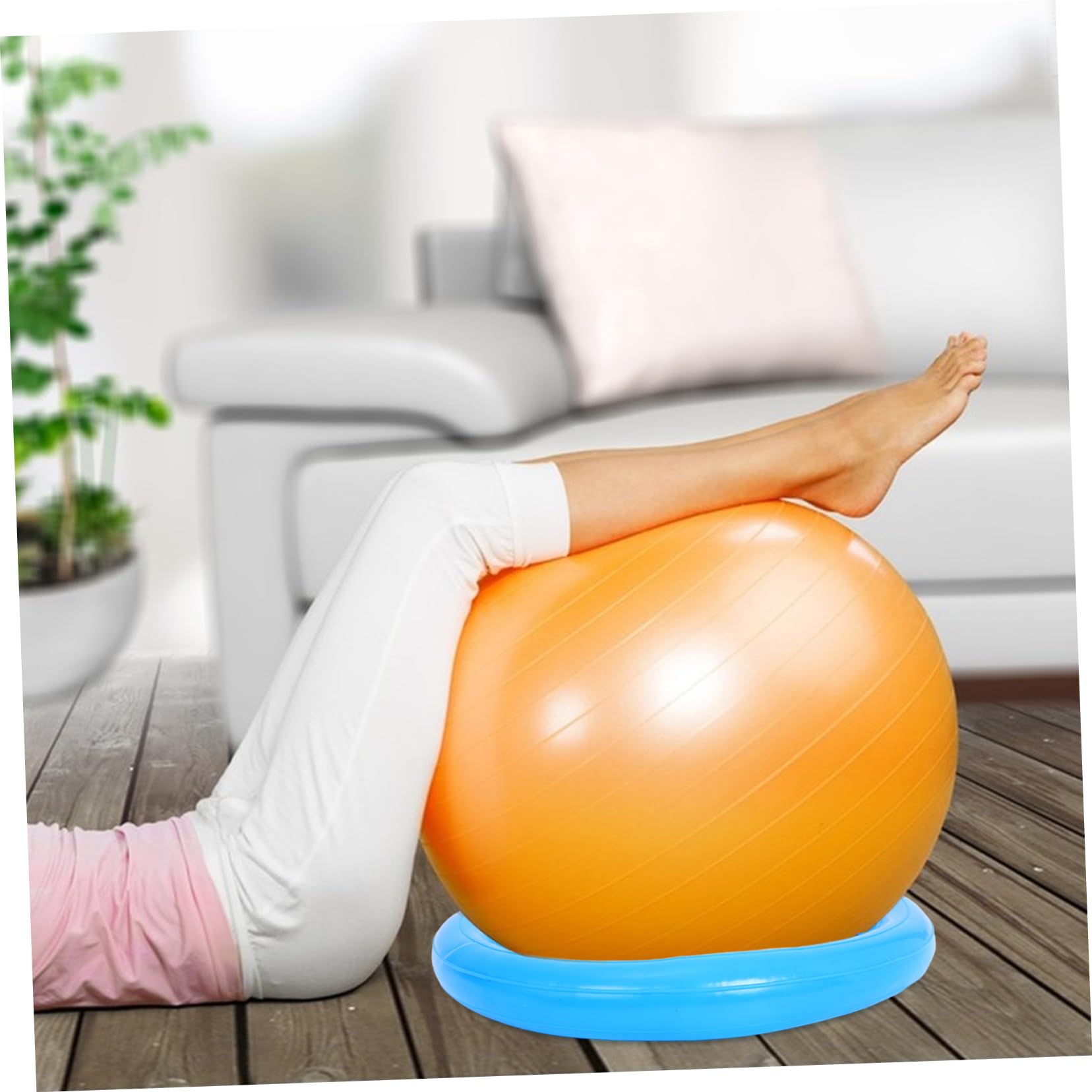 Didiseaon Base Stabilizzatrice per Yoga Antiscivolo PVC per Esercizi Fitness Facile Trasportare e Installare Design Resistente per Allenamenti Sicuri Casa