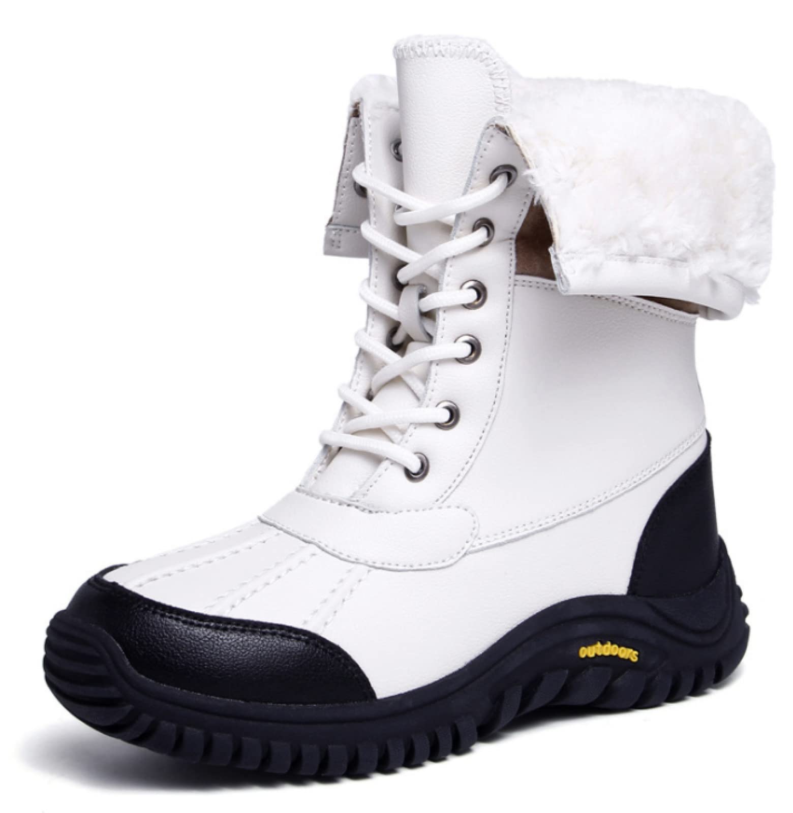 calf high snow boots