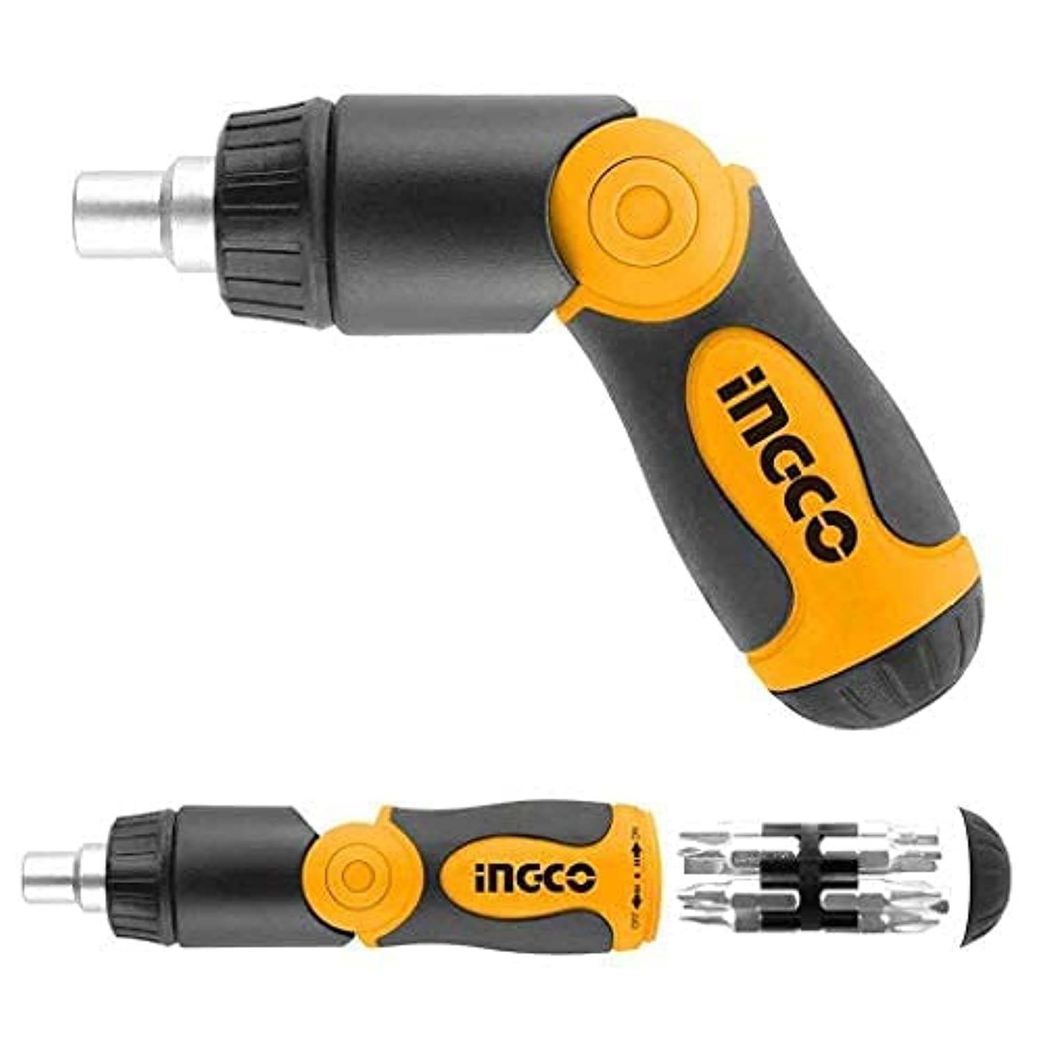 ezokd1 INGCO 13 IN 1 Ratchet Screwdriver Set AKISD1208 : Amazon.in: Home