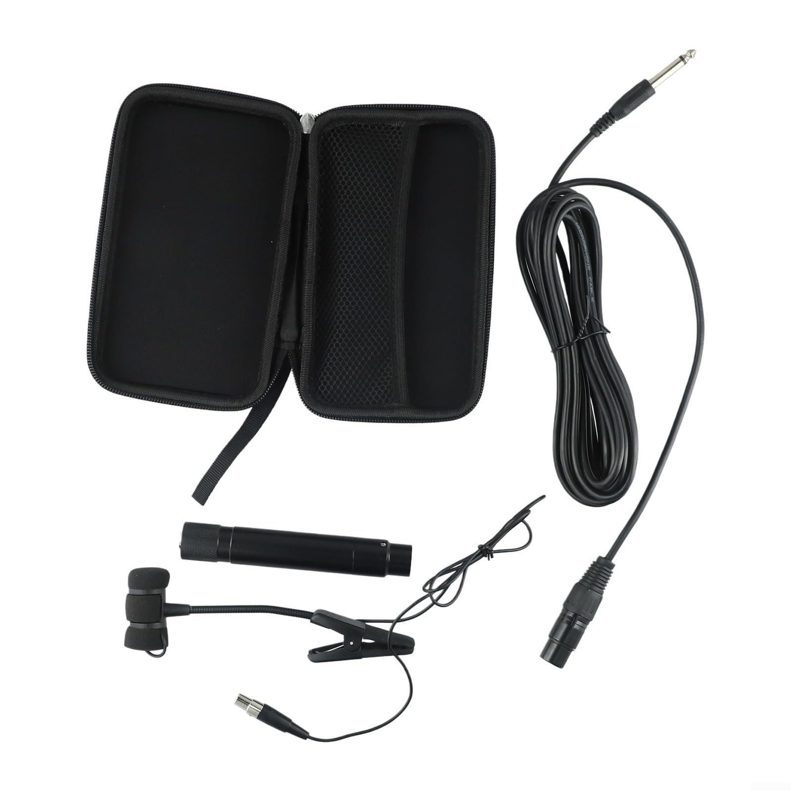 Saksofon mikrofon 4-pinowy kabel Clip-On Design (A)