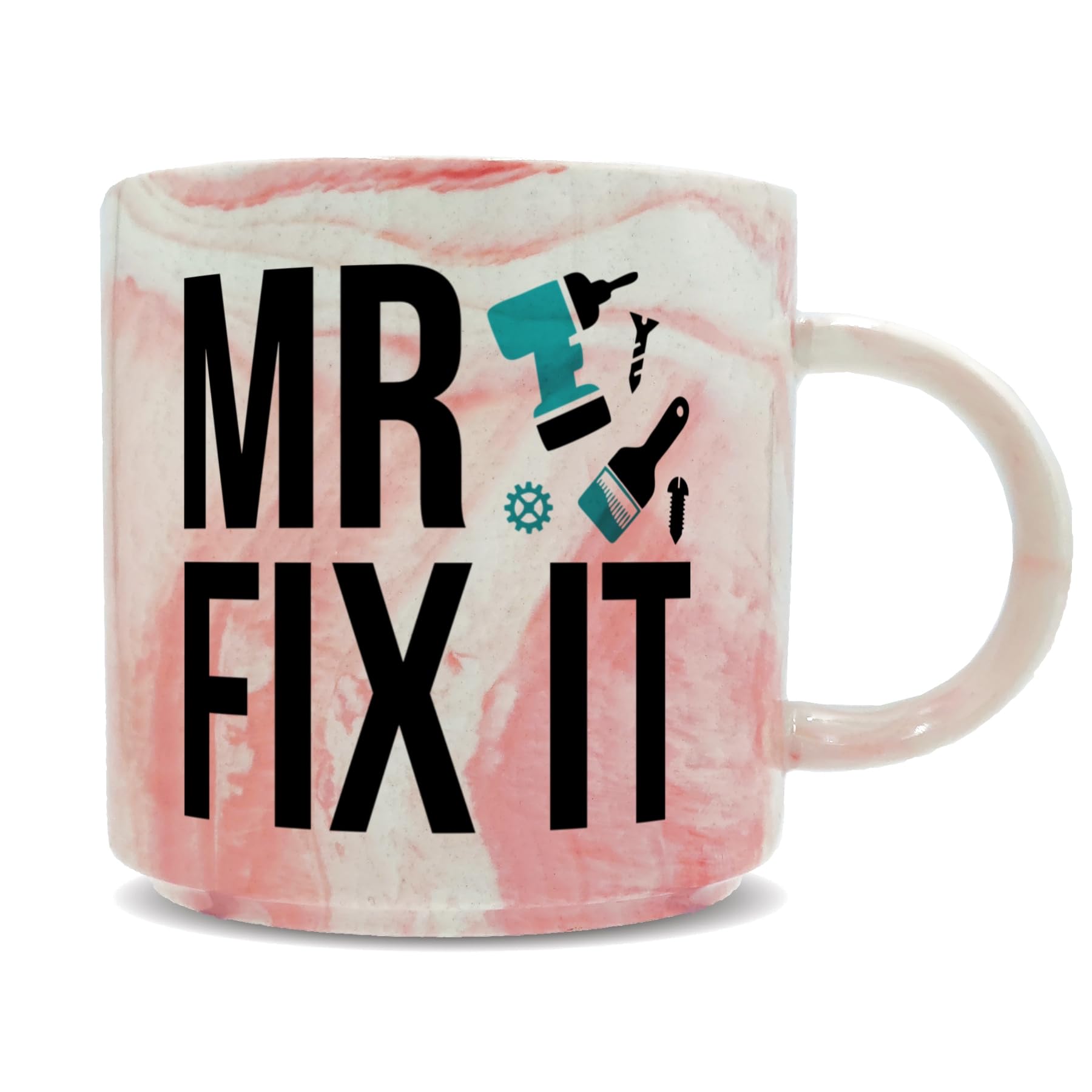 Hippowarehouse Mr fix it Printed Mug Various Colour Options Ceramic Cup Kitchenware 11oz