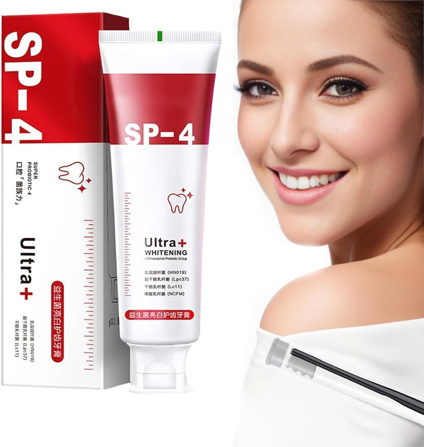 SP 4 Ultra Brightening Toothpaste Advanced Whitening Formula for Stain Removal and Enamel Protection 30g Fresh Mint PACK OF 30 GM (1) (B0DDKDPLHW) Amazon Price History, Amazon Price Tracker