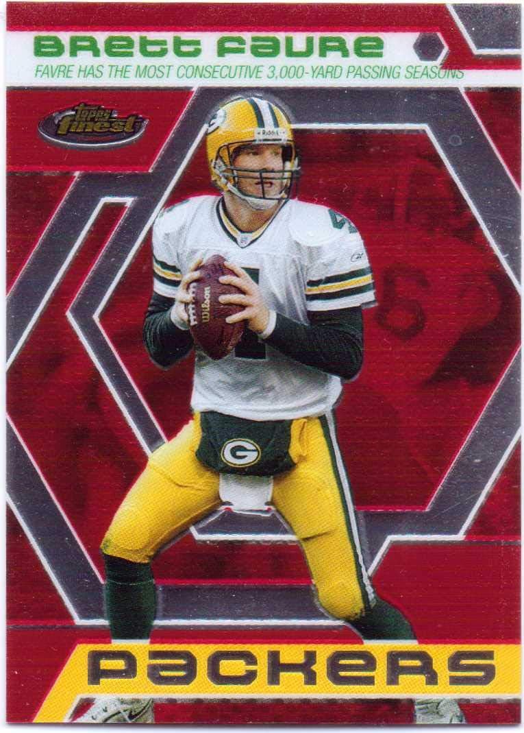 Brett Favre 2006 Topps Finest Brett Favre Finest Moments #BF17 - Green Bay Packers