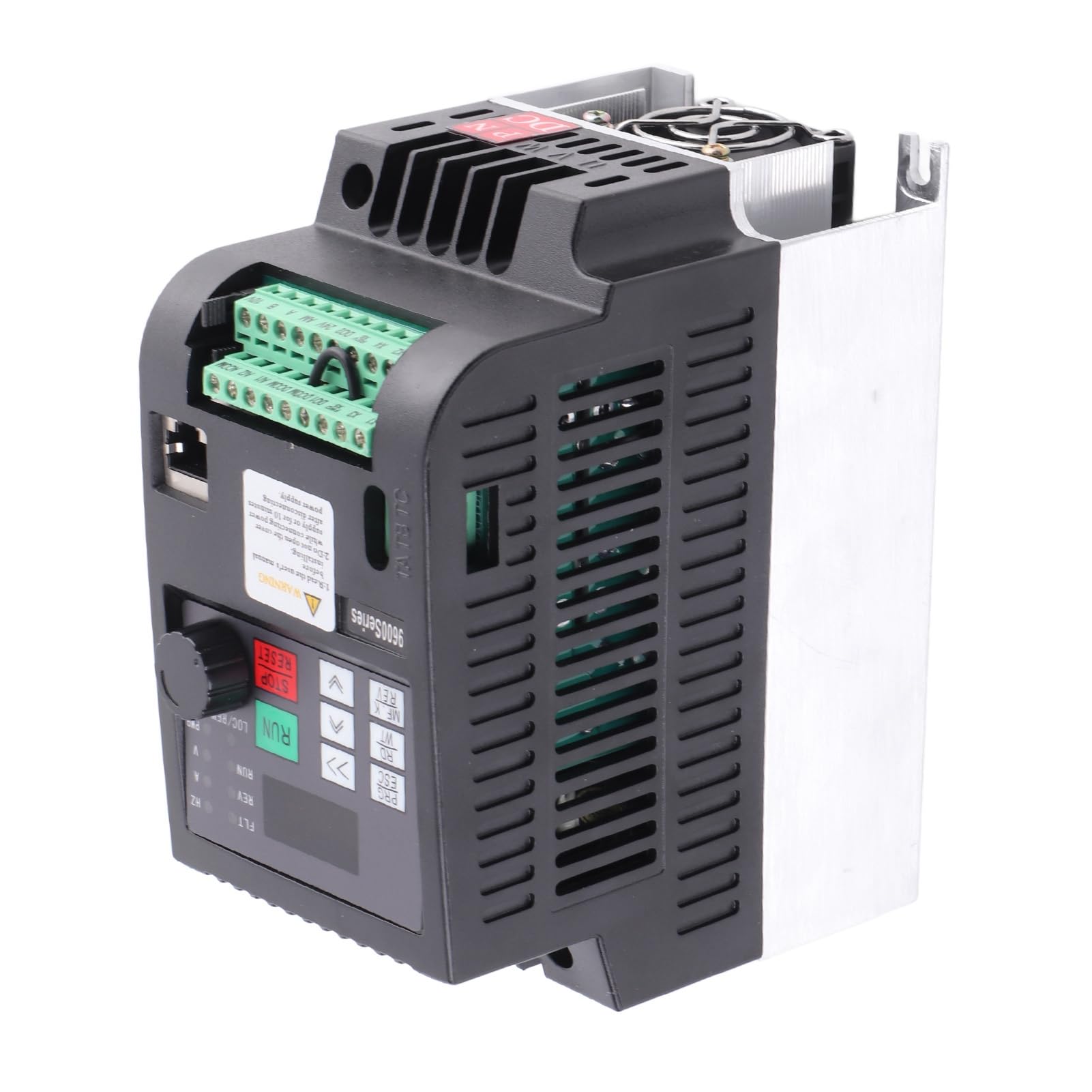 Variador de Frecuencia, NFLIXIN Inversor Solar Fotovoltaico Trifásico 2.2KW 220V 10A Controles Indicadores Convertidor de Bomba Entrada DC200-400V para Control de Velocidad del
