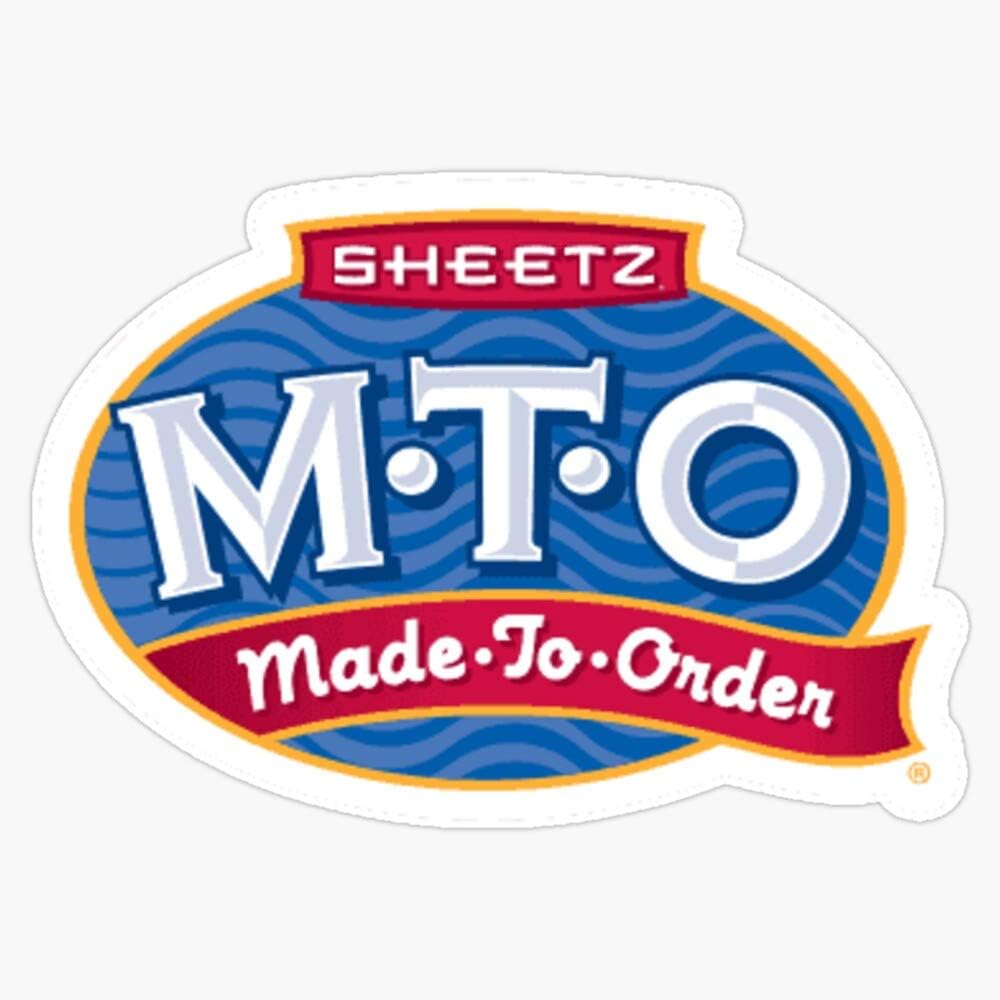 Sheetz MTO Logo Sticker Vinyl Bumper Sticker Decal