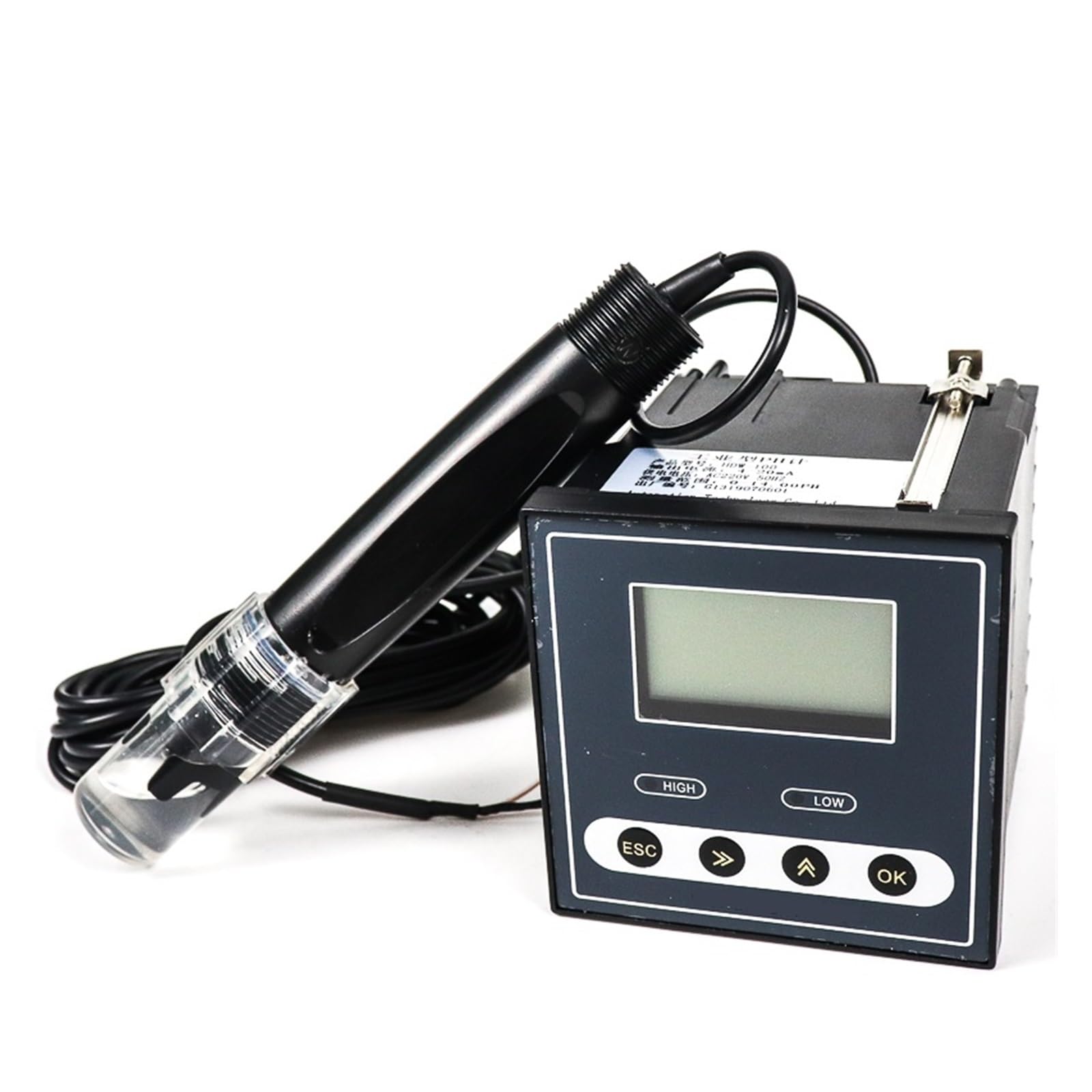 Misuratore di PH Online Industriale Regolatore Tester della sonda elettrodo del sensore ORP Controllo Continuo misurazione for Le acque reflue Urbane Controllo Accurato Semplice(PH Controller)