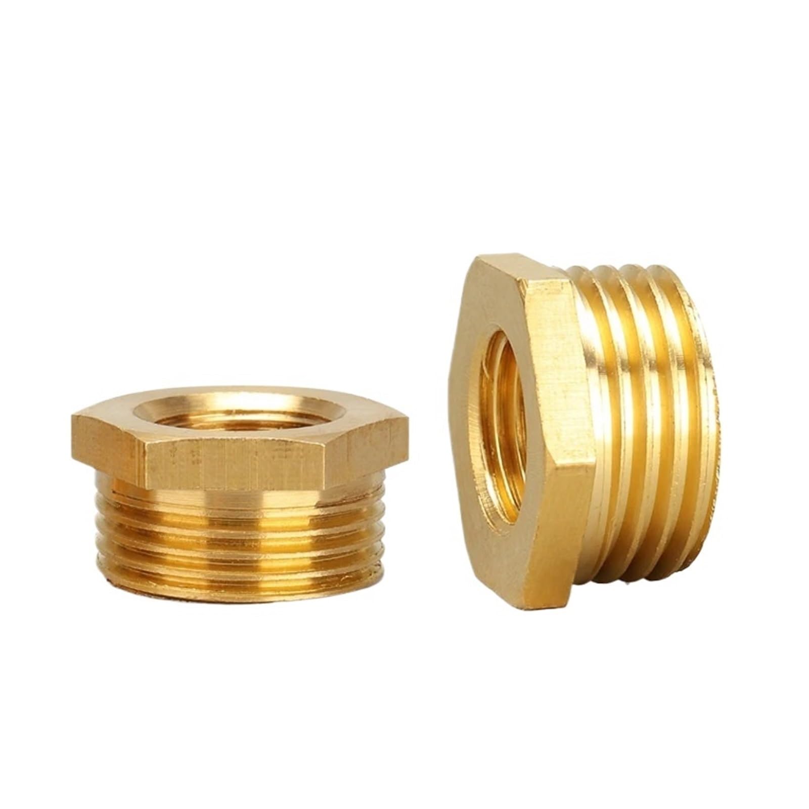 Réducteur en laiton, douille hexagonale, adaptateur de réduction BSP mâle