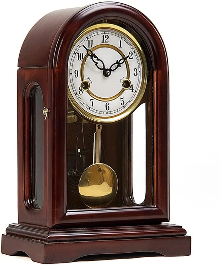 Desk Clock Retro Metal Mechanical Desk Clock OldFashioned Timekeeping