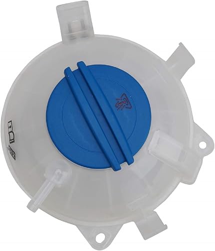 Miniatura 2 de TOPAZ 603-253 1K0121407A Tanque de depósito de refrigerante del motor delantero con tapa compatible con Audi A3 Q3 RS3 TT 2006-2019  Volkswagen