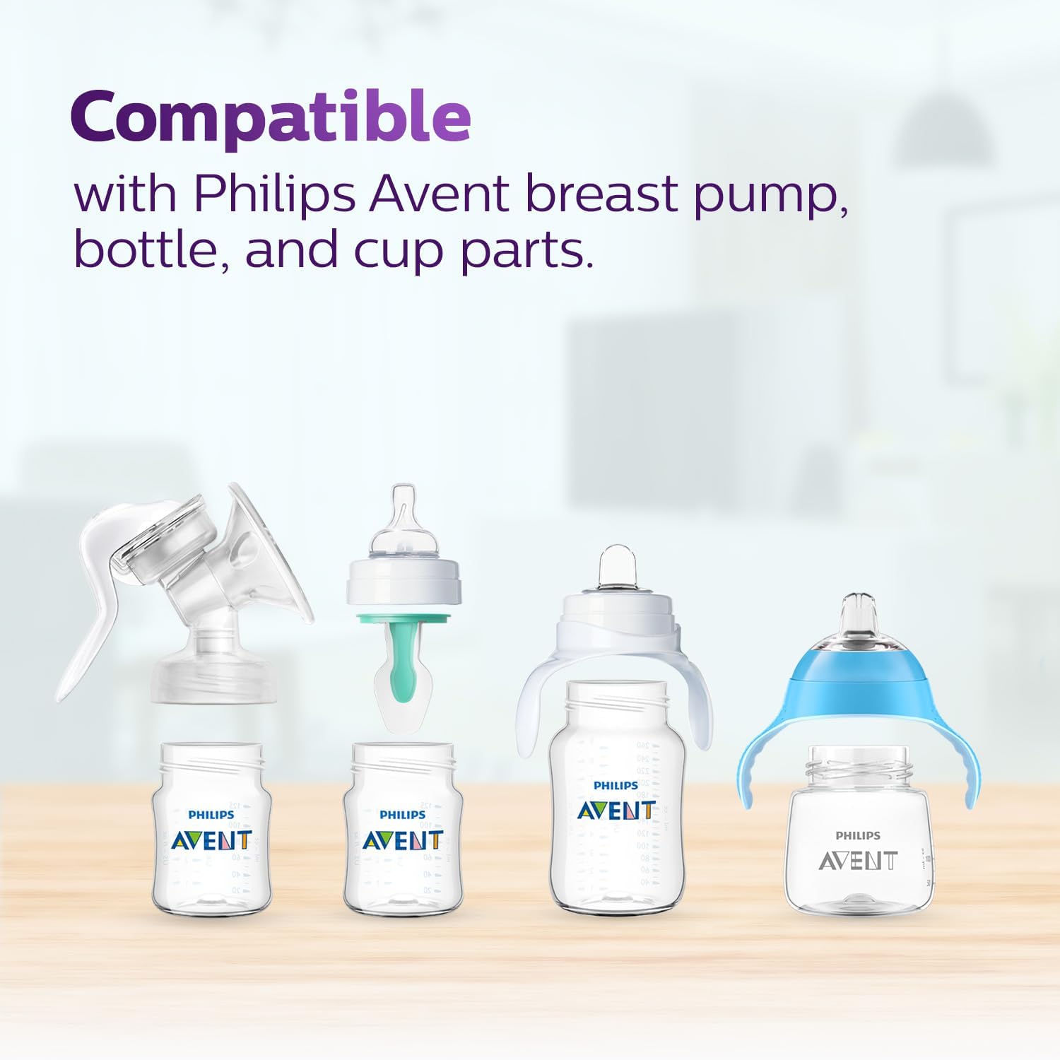 Philips Avent Anti Colic Baby Feeding Bottle 260ml (Twin Pack)| Anti-Colic Value Help Reduce Air Ingesion | SCY103/20 - Image 8 thumbnail