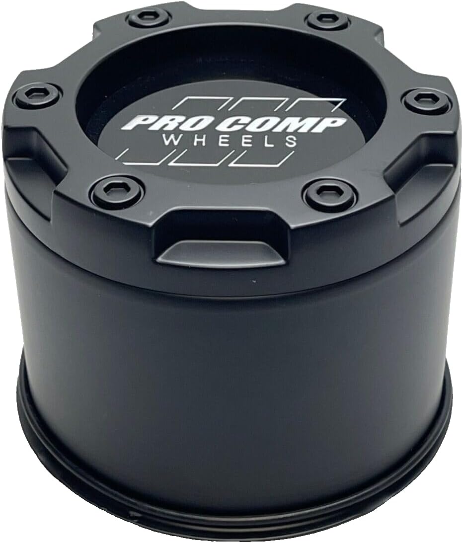 Pro Comp Satin Black Push Thru Wheel Center Cap 502942502-CAP JF023-2 S1307-12