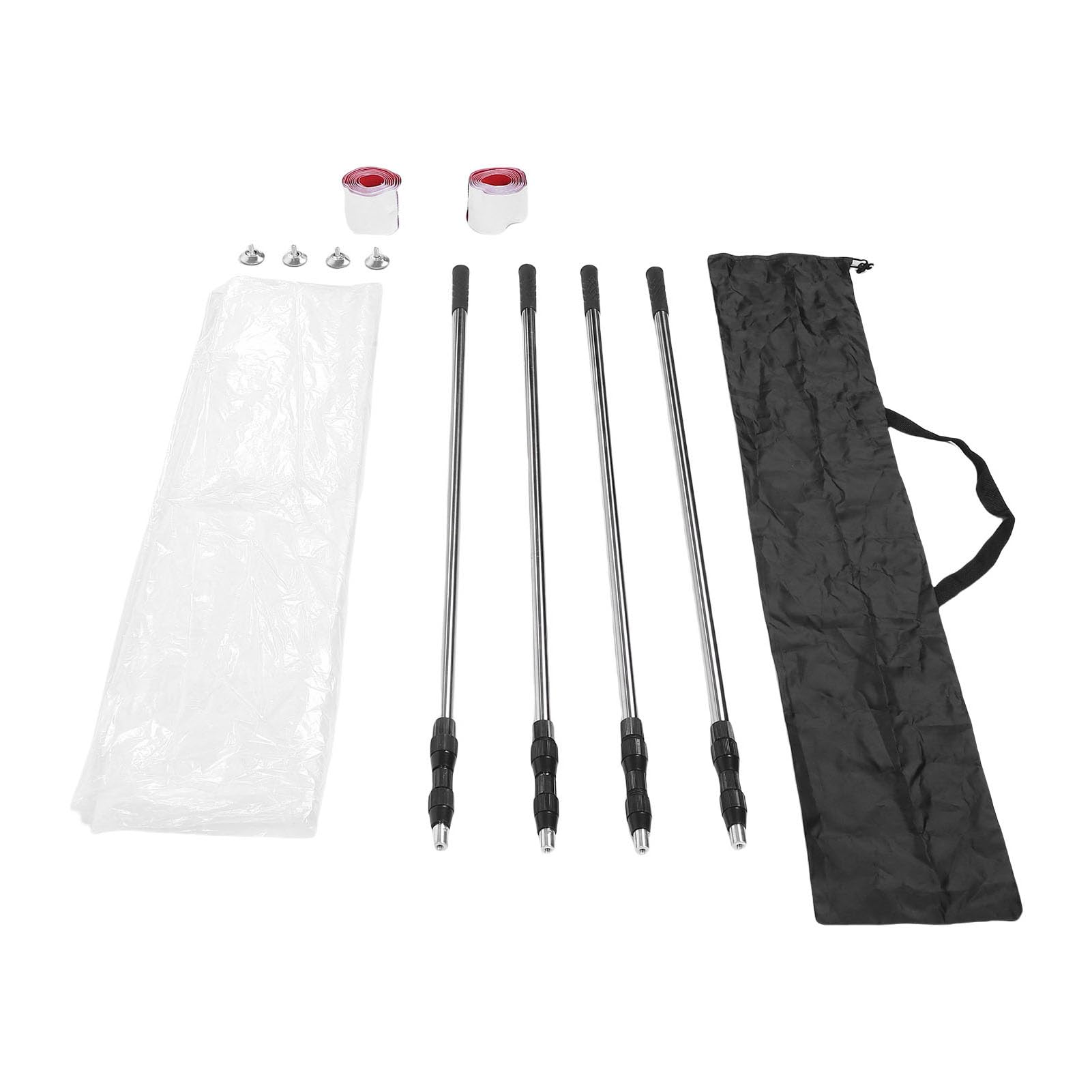 Generic Asta Estensibile Portatile con Copertura Antipolvere per Cabina di Verniciatura per il Controllo Completo della Polvere Durante i Progetti di Ristrutturazione