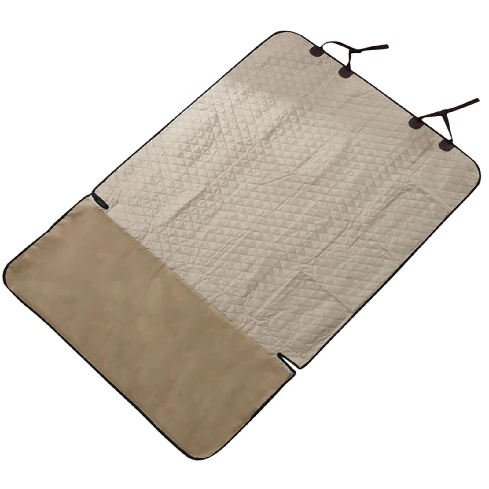 Wykładzina bagażnika Pokrowiec na siedzenie dla psa, transporter dla psa, mata do bagażnika, wodoodporna mata do bagażnika, wykładzina do bagażnika Cargo Liner Dla Psów(Beige Gray)