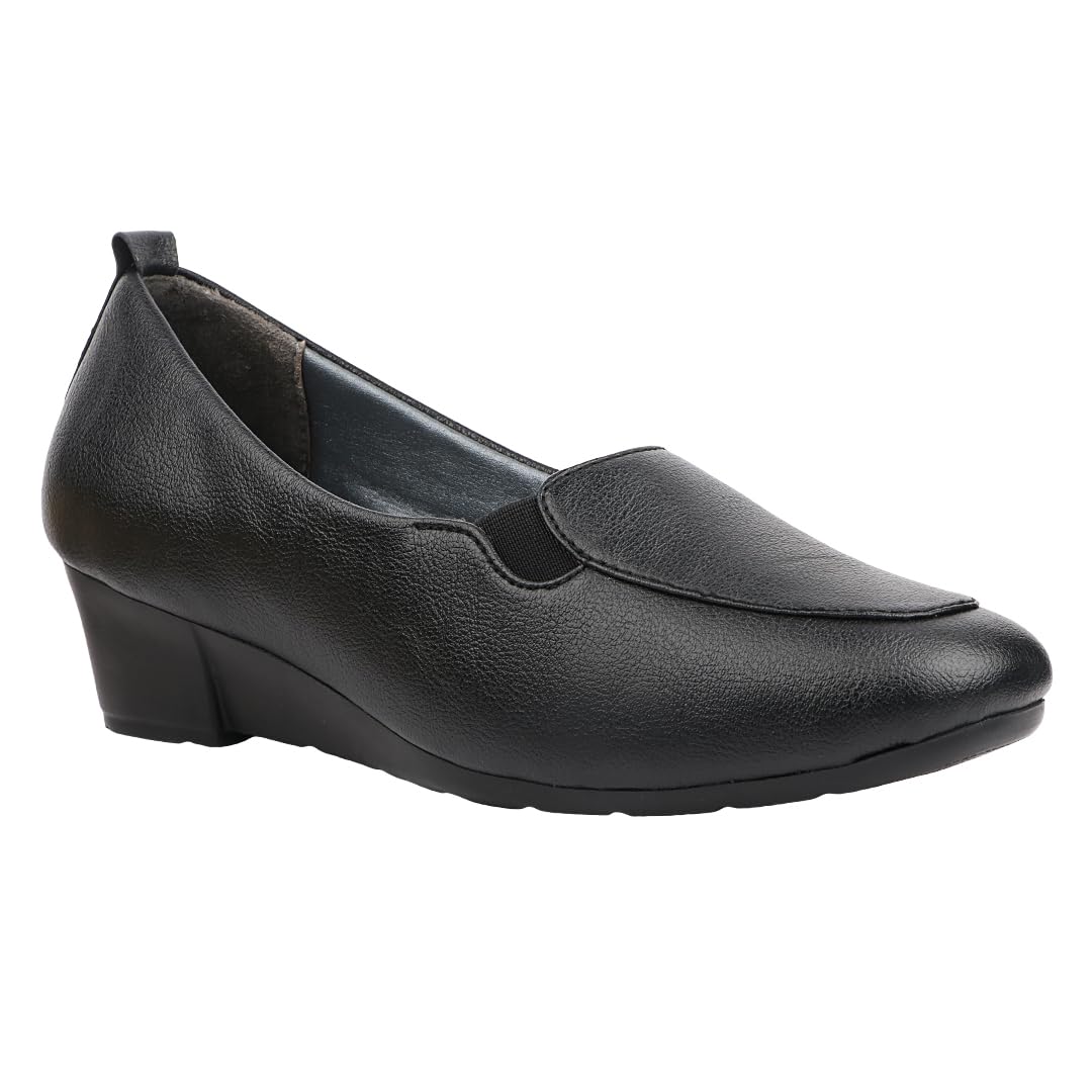 medifeet Women’s Low Heel Comfort Shoes with Arch Support– Lightweight Cushioned Office & Casual Shoes-picture-27