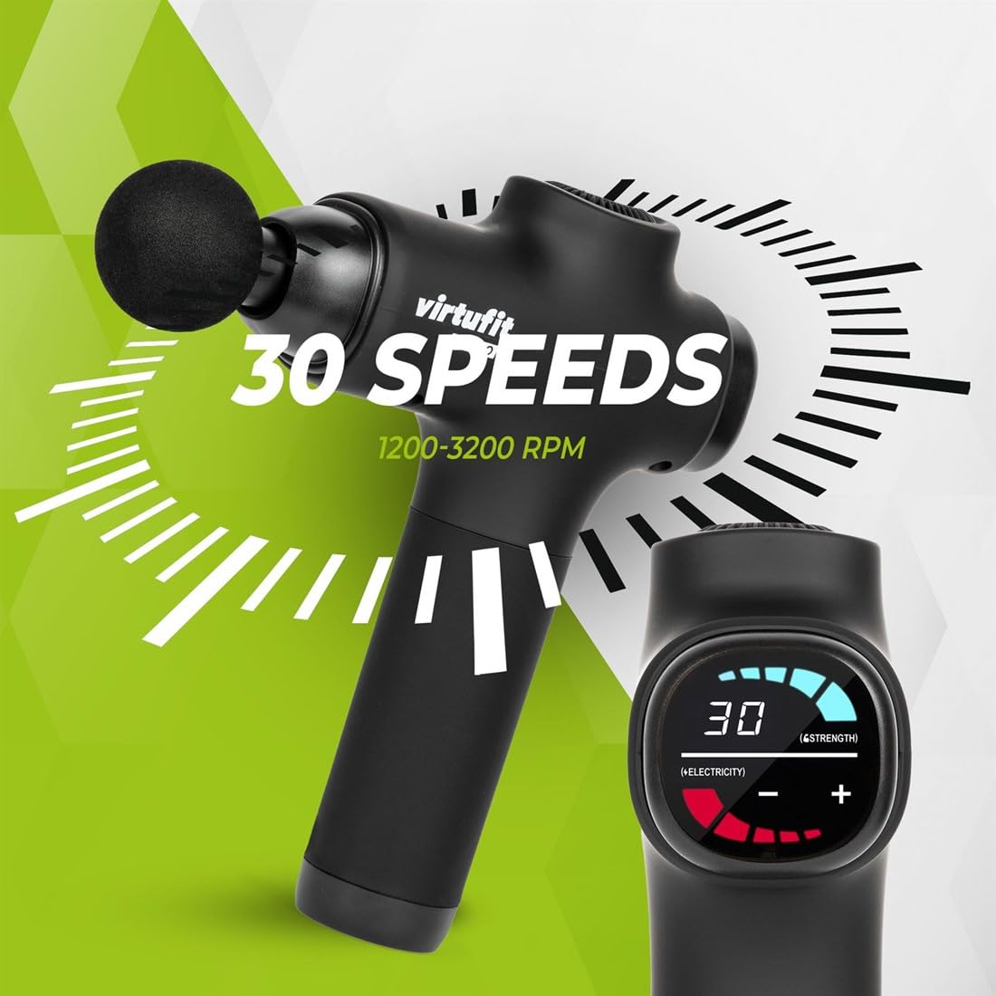 VirtuFit Pistola de masaje M3 Pro Premium