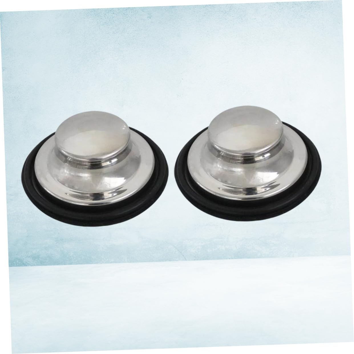Cabilock 4 Piezas tapón de eliminación de Basura tapón del Lavabo del baño tapón del Fregadero tapón de Fregadero de Cocina tapón de bañera Acero Inoxidable enchufar Tapa de Agua de Sellado