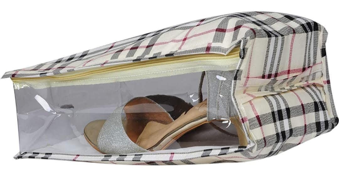 AT Traders Travel Shoe Bag Portable Pouch Footwear Organizer Durable, Shoe Storage Bags for Traveling (Design 2, Pack of 1) 1