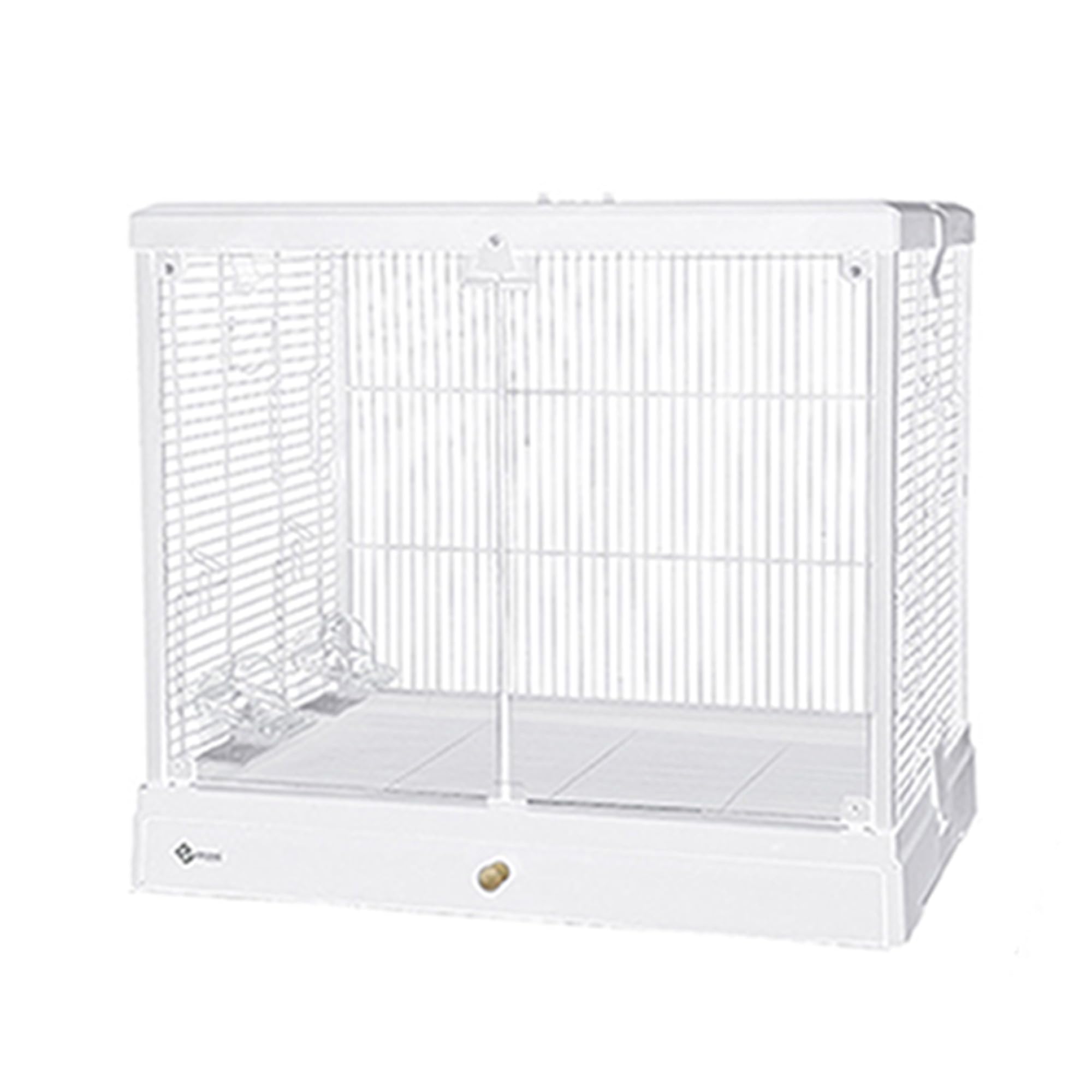 美品❗️DaYang インコガラスケージ 62×42.6×54.5) Amazon | インコケージ ガラスケージ M ホワイト』バードケージ