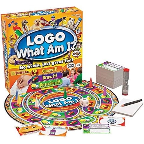 Drumond Park LOGO What Am I? Board Game | Family Board Game To Guess, Draw and Describe! | Family Games For Adults And Kids Suitable From 8+ Years Cover