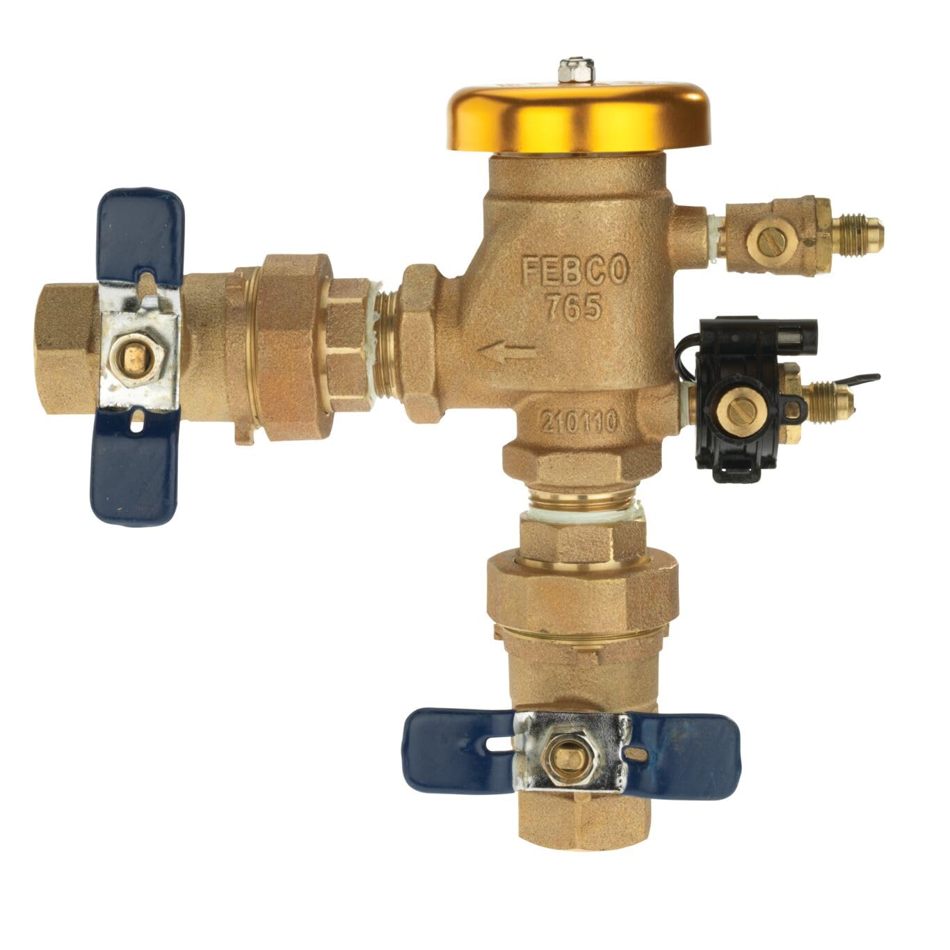 T765DUB Backflow Preventer with Quarter Turn Shutoff with Smart Enabled Ready, 3/4 Inch