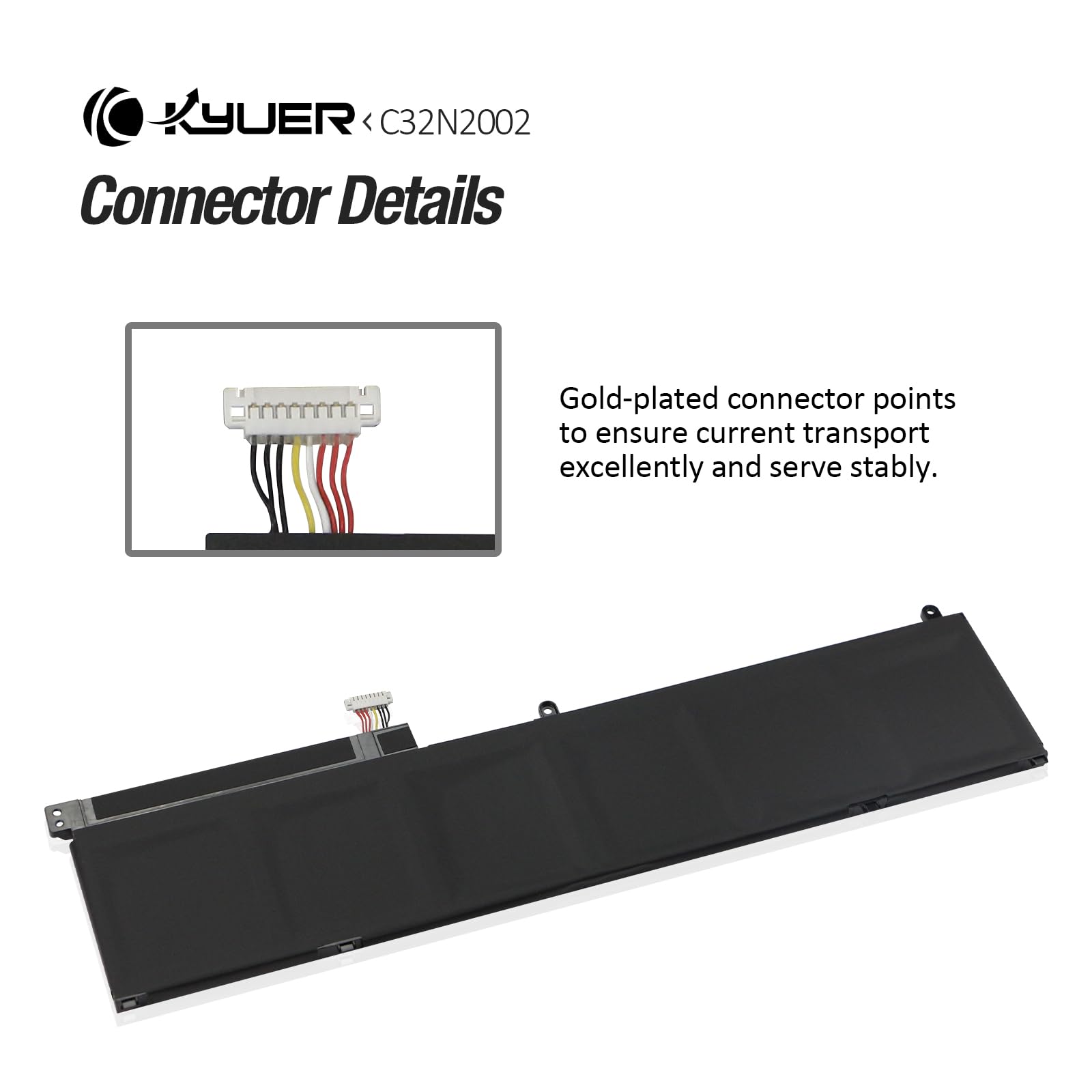 96Wh C32N2002 Laptop Batteria per Asus ZenBook Pro 15 OLED UM535 UM535Q UM535QE UM535QA UM535QH UX535 UX535L UX535LI Flip 15 UX564 UX564EH UX564EI UX564P UX564PH Q538 Q528 Q538E Q528E Q538EI Q528EH