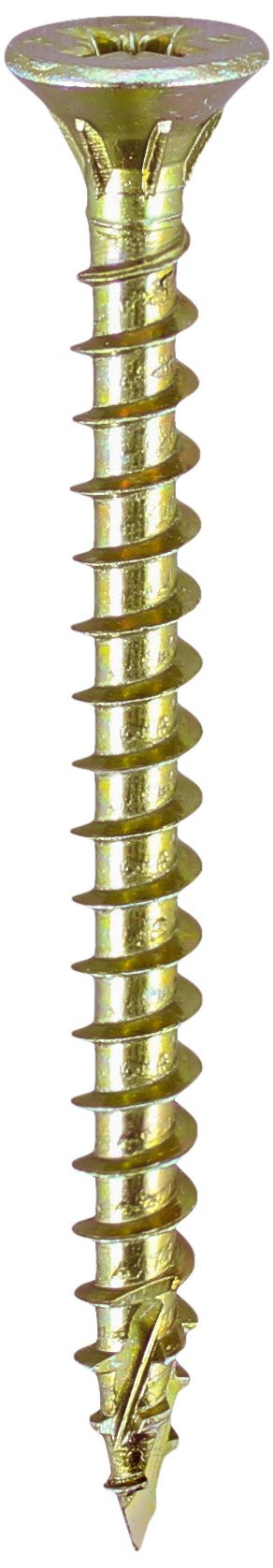TIMCO C2 Strong-Fix Multi-Purpose Premium Countersunk Gold Woodscrews - 6.0 x 130 - Box of 100