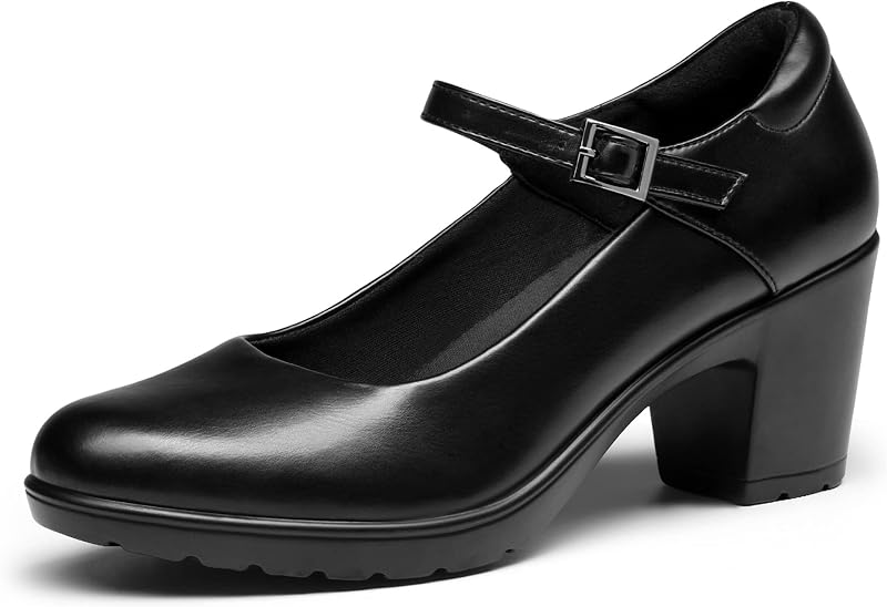 DREAM PAIRS Mary Jane Arch Support Heels