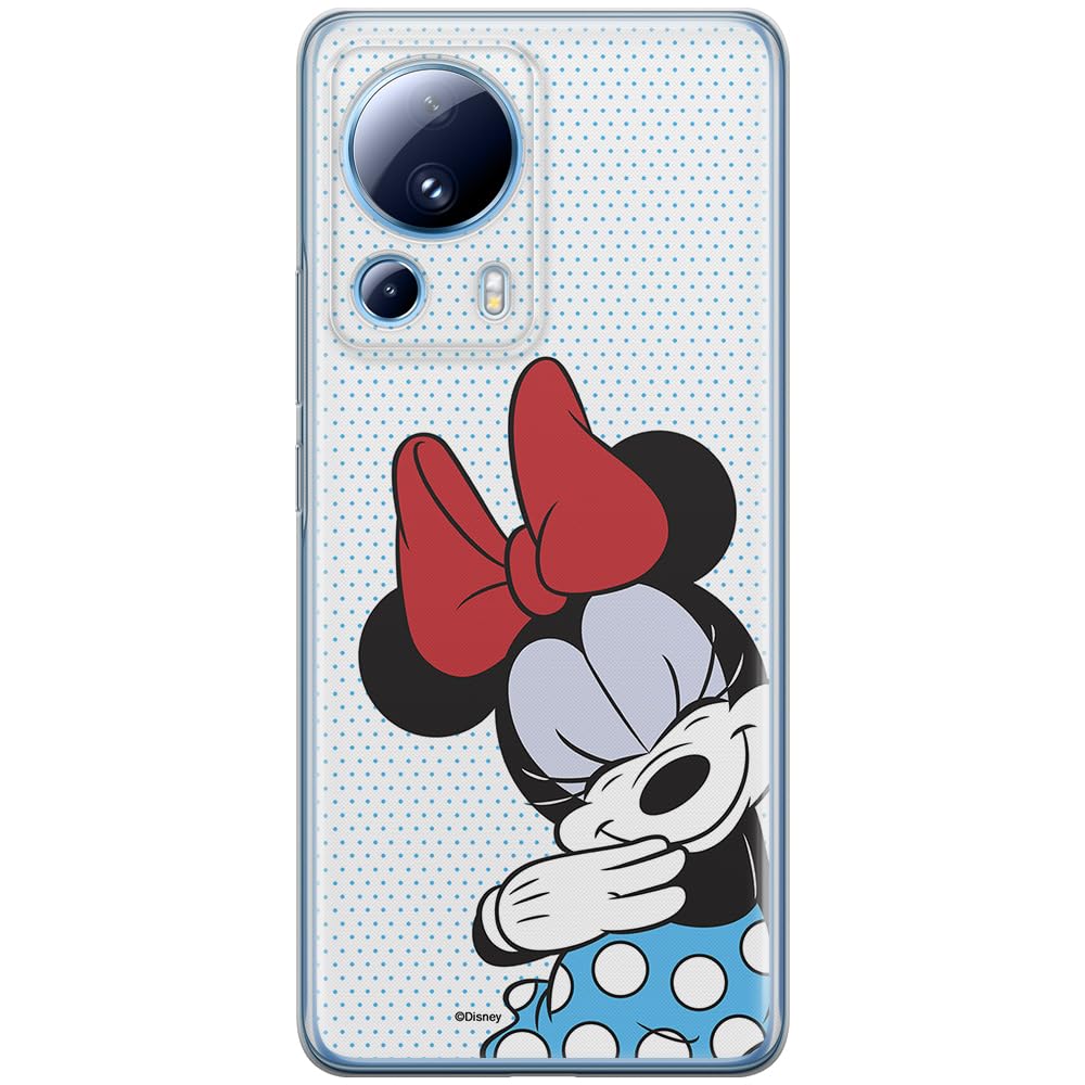 ERT GROUP mobile phone case for Xiaomi 13 LITE/CIVI 2 original and officially Licensed Disney pattern Minnie 033 optimally adapted to the shape of the mobile phone, case made of TPU