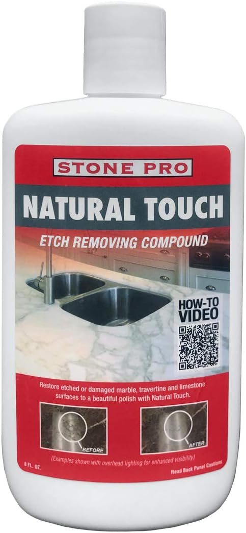 Stone Pro Natural Touch - Etch Removing Compound - 8 oz.