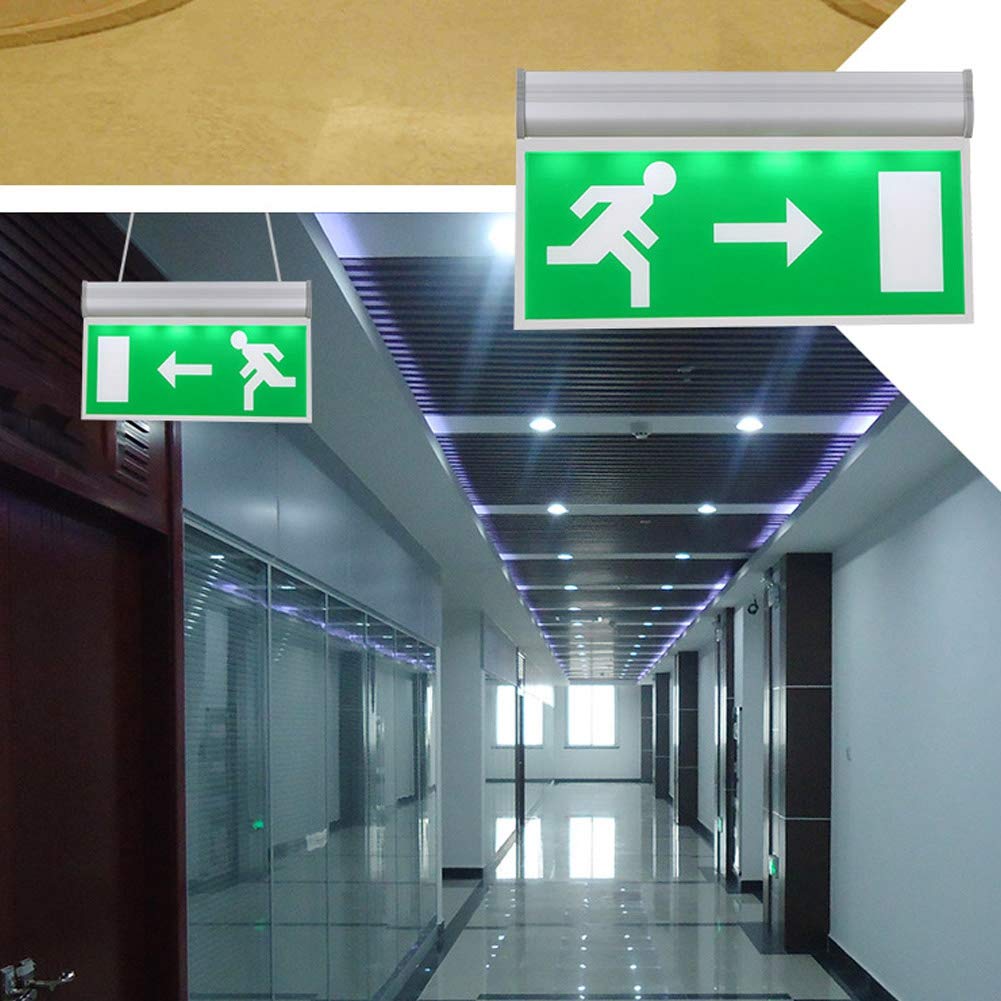Buy Emergency Exit Light, LED Exit Lighting Sign 110220V Safety