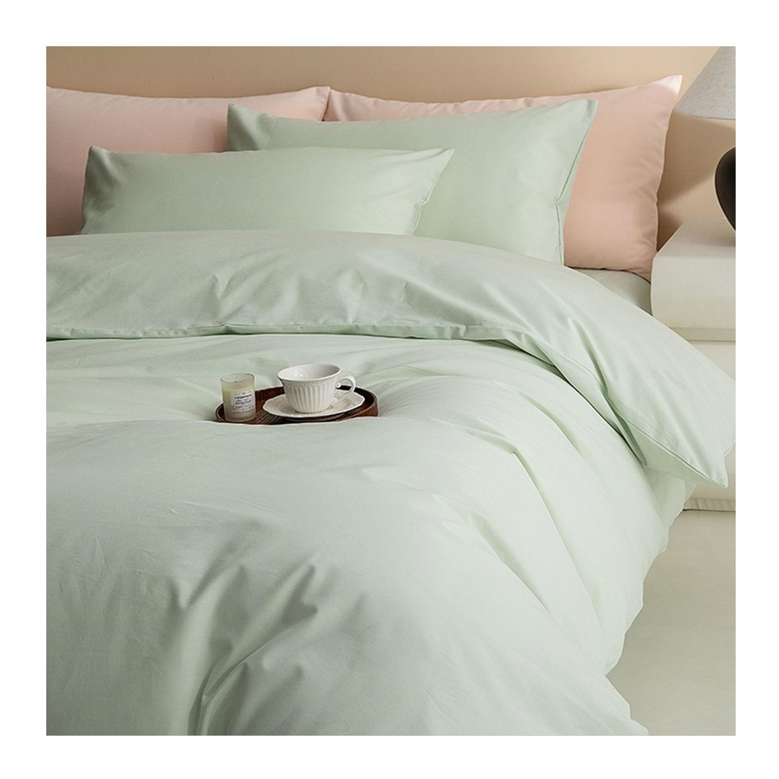 Amazon｜4色の無地コットン - 100%長繊維コットンマイクロファイバー