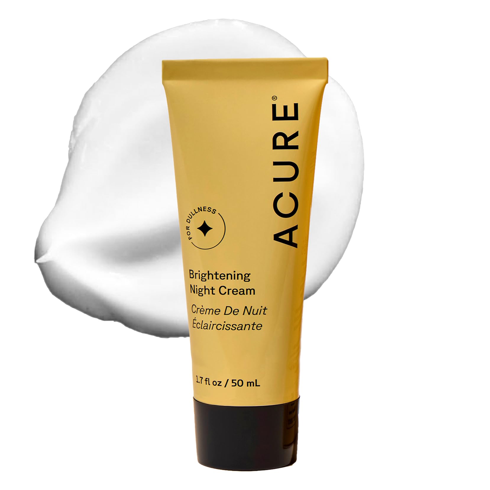Acure Brightening Night Cream - Echinacea & Argan Oil - 1.7 fl oz