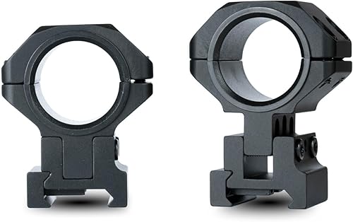 Monstrum Anillos Picatinny de altura ajustable, MOA ajustable, 1.181 in de diámetro, incluye inserciones de 1 pulgada de diámetro