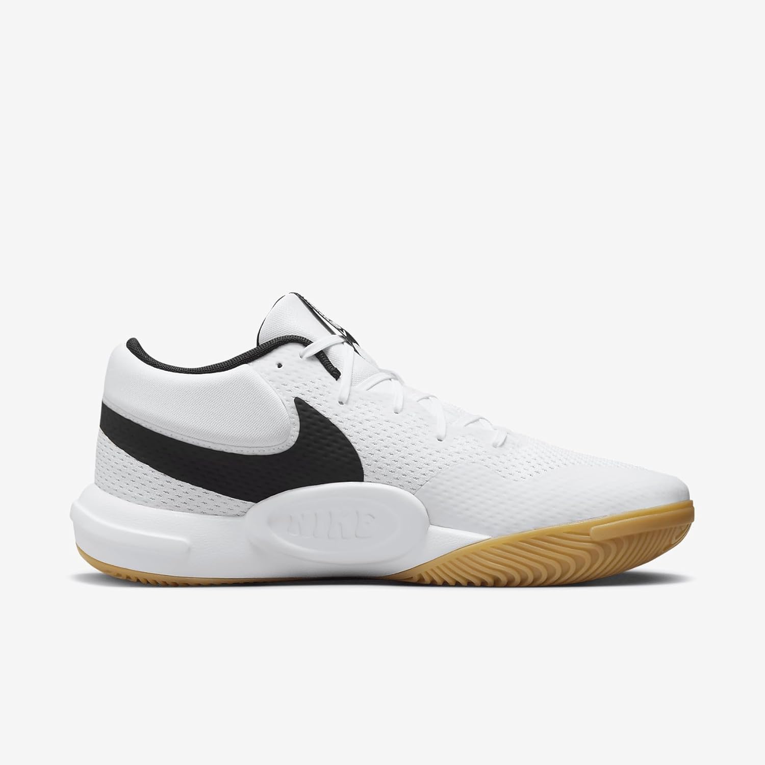 Nike Hyperquick Volleyball Shoes (FN4678-100, White/Black) Size 13