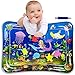 Alfombra Inflable Infantil,Alfombra Inflable con Agua para Bebes,Cojín de Agua Inflable Bebé,Cojín de Agua Inflable para Niños,Alfombra de Juego de Agua,Esterilla de Agua Bebe (B)