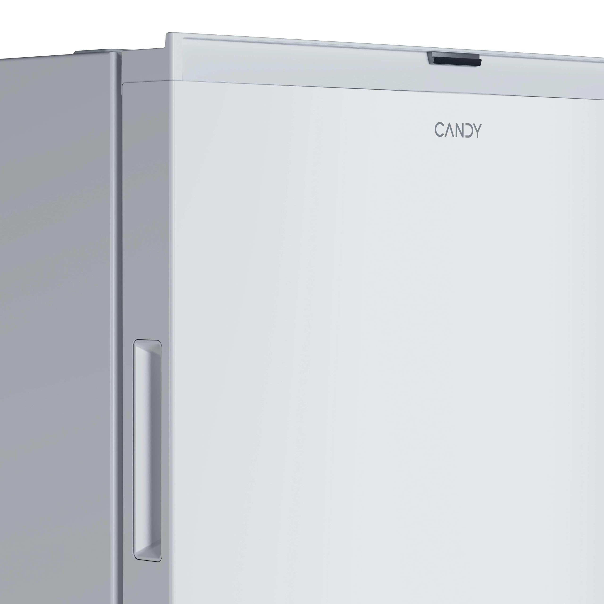 Candy Up Freezer 300 CNUQ2L513EW, congelatore verticale, larghezza 55 cm, 169 l, 3 cassetti, controllo meccanico della temperatura, gambe regolabili, illuminazione interna a LED, maniglia esterna, 37