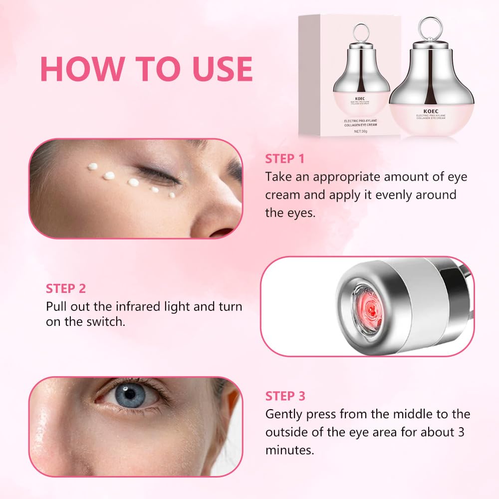 Amazon.com: KOEC Electric Pro-Xylane Collagen Eye Cream for Dark