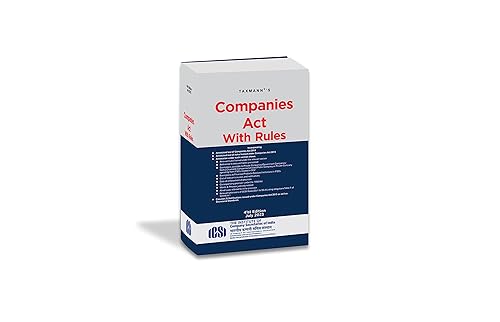 Taxmann's Companies Act with Rules | POCKET | HARDBOUND – Most authentic &amp; comprehensive book covering amended, updated &amp; annotated text of the Companies Act with 55+ Rules, etc. [2023]