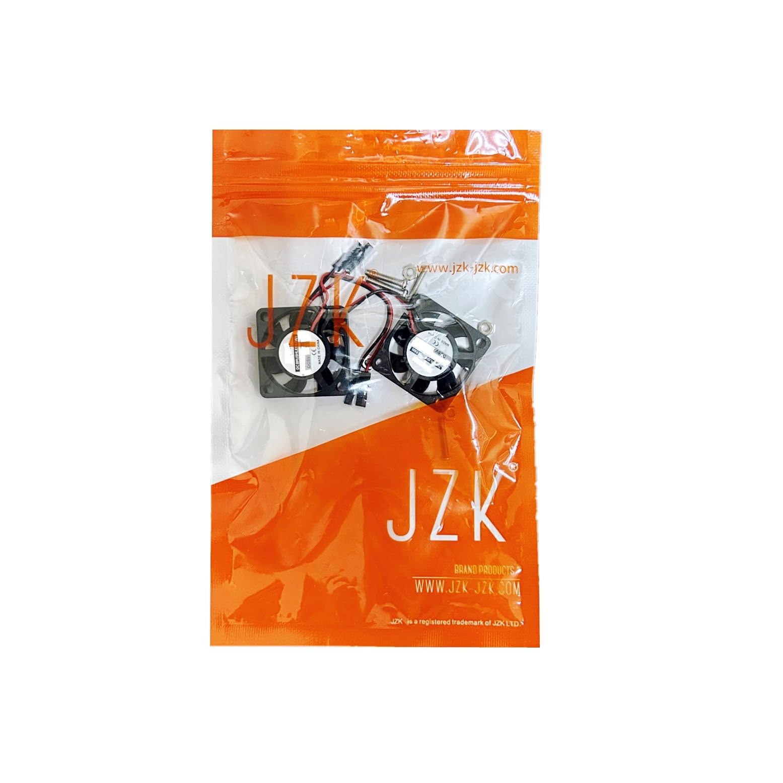 JZK 2PCS 30x30mm 2pin DC 5V mini ventola di raffreddamento silenziosa con fili 3007 piccola ventola di raffreddamento silenziosa 30mm 3cm ventola DC brushless in miniatura 5V