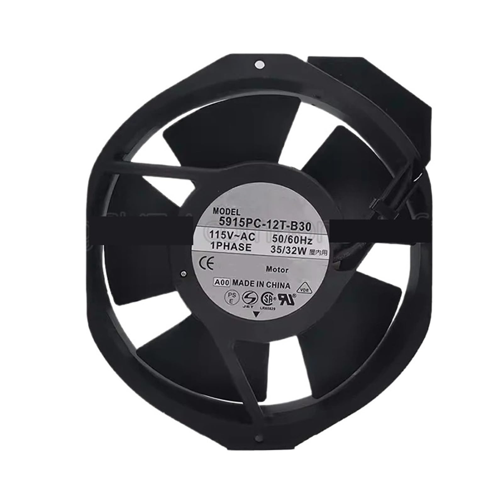 LZIKKGKI 5915PC-12T-B30 115V~AC 172 * 150 * 38 plug-in fan